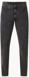 Levi's 514 straight leg jeans in lyocellblend - Donkergrijs