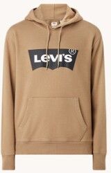 Levi's Hoodie met logoprint - Camel