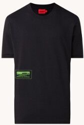 HUGO BOSS Daibo T-shirt met print - Zwart