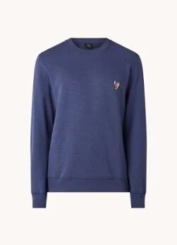 PS Paul Smith Sweater met logoborduring - Blauw
