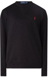 Ralph Lauren Sweater met ronde hals en logoborduring - Black