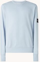 Calvin Klein Sweater met logo - Lichtblauw