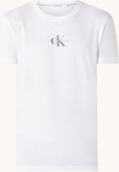 Calvin Klein T-shirt met logoprint - Wit