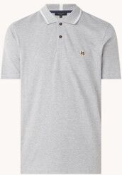 Ted Baker Camdn regular fit polo van piqué katoen - Lichtgrijs