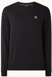 Ted Baker Hatton sweater met borduring - Zwart