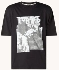 Ted Baker Thebul T-shirt met print - Zwart