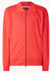 Ted Baker Lymn sweatverst met steekzakken en logoborduring - Rood