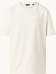 Ted Baker Dalas oversized T-shirt met borduring - Beige