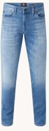 7 For All Mankind Ronnie skinny jeans met stretch en medium wassing - Indigo