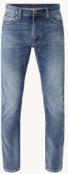 Nudie Jeans Lean Dean slim fit jeans met medium wassing - Indigo