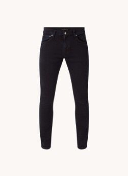 Nudie Jeans Tight Terry skinny jeans met gekleurde wassing - Zwart