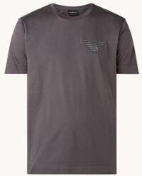 Emporio Armani T-shirt met logo - Donkergrijs