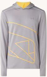 Under Armour Empowered hardloop hoodie met duimgaten en ColdGear - Grijs