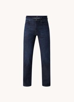 HUGO BOSS Albany slim fit jeans met donkere wassing - Indigo