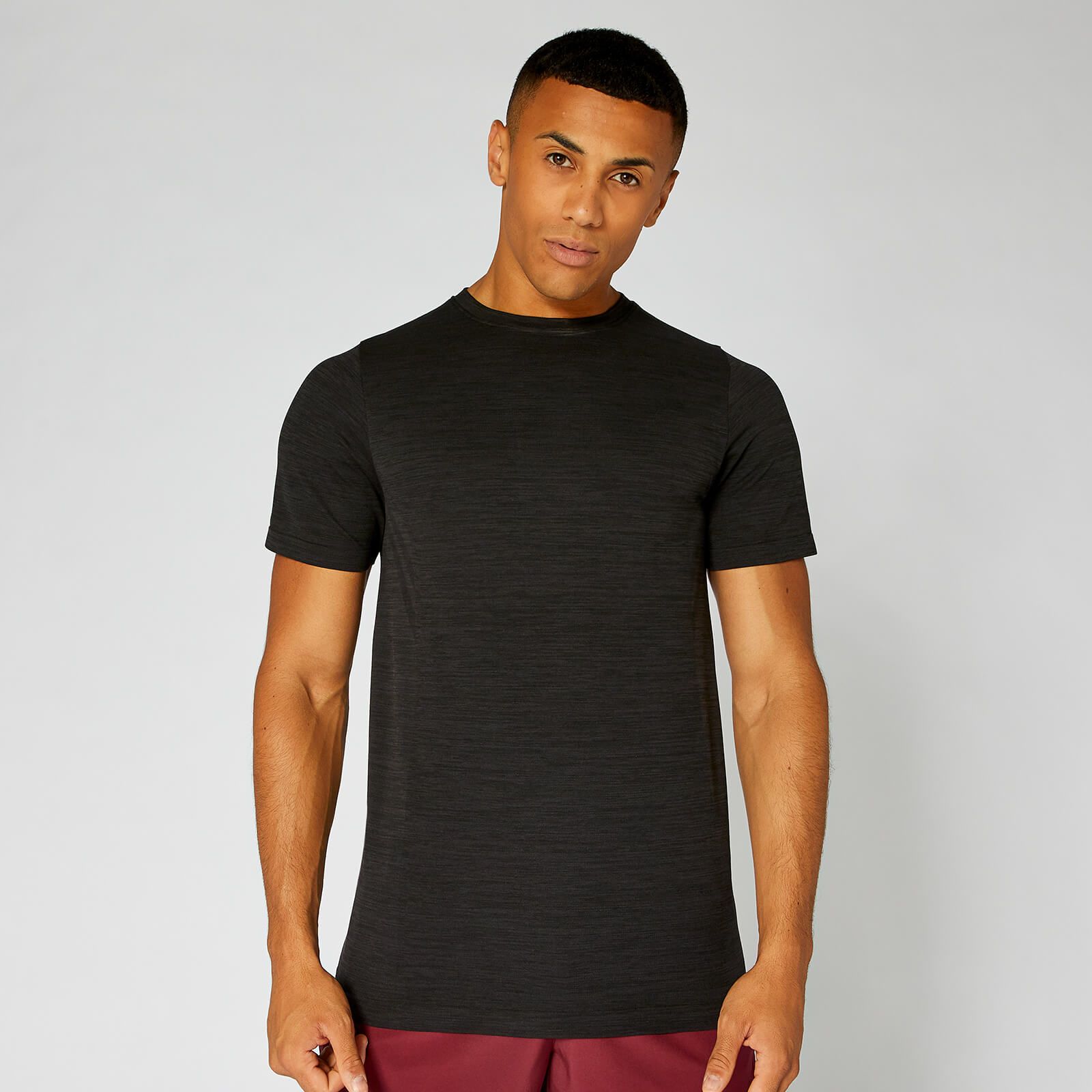 Myprotein Aero Knit T-Shirt - Black Marl - L