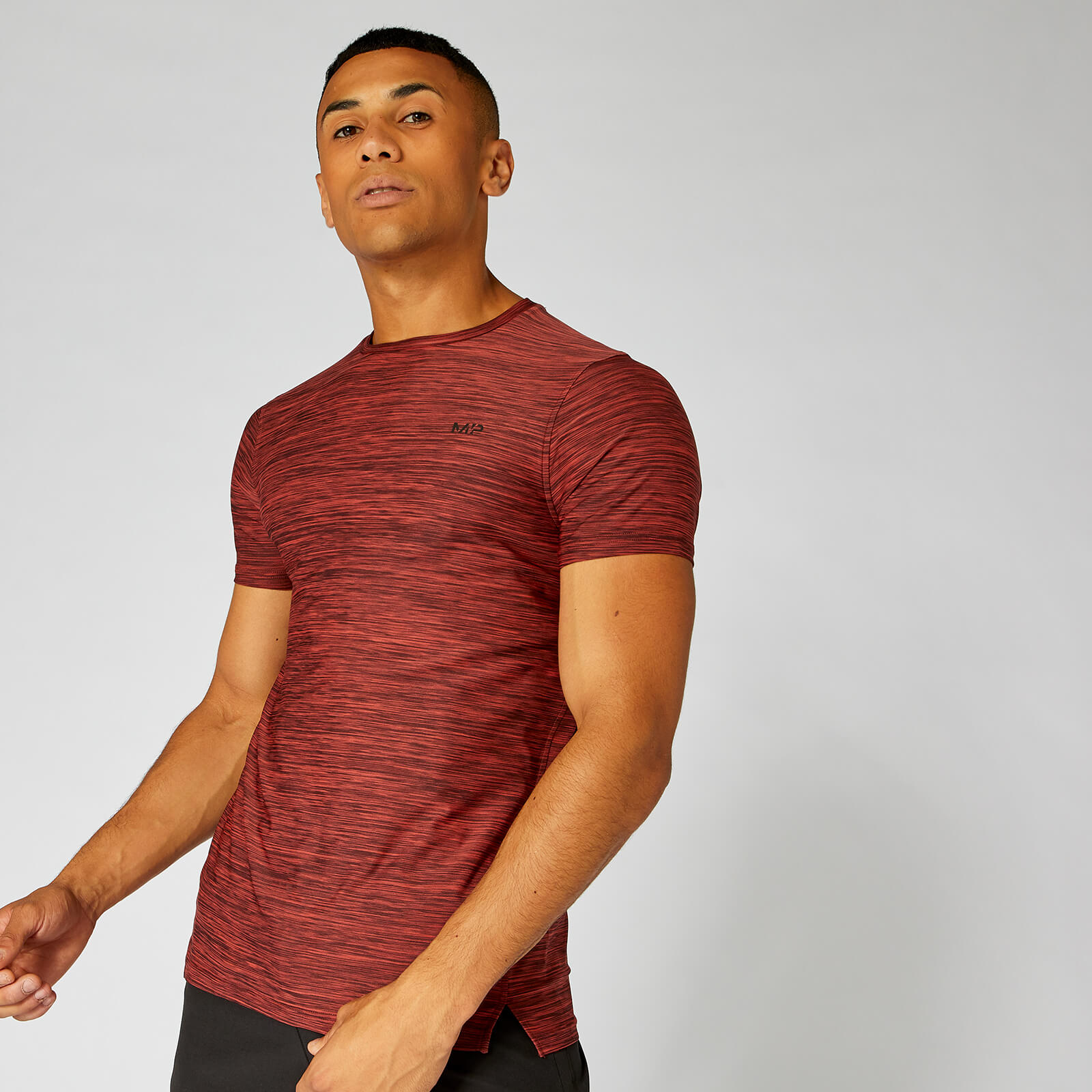 Myprotein Dry-Tech Infinity T-Shirt — Red Marl - S