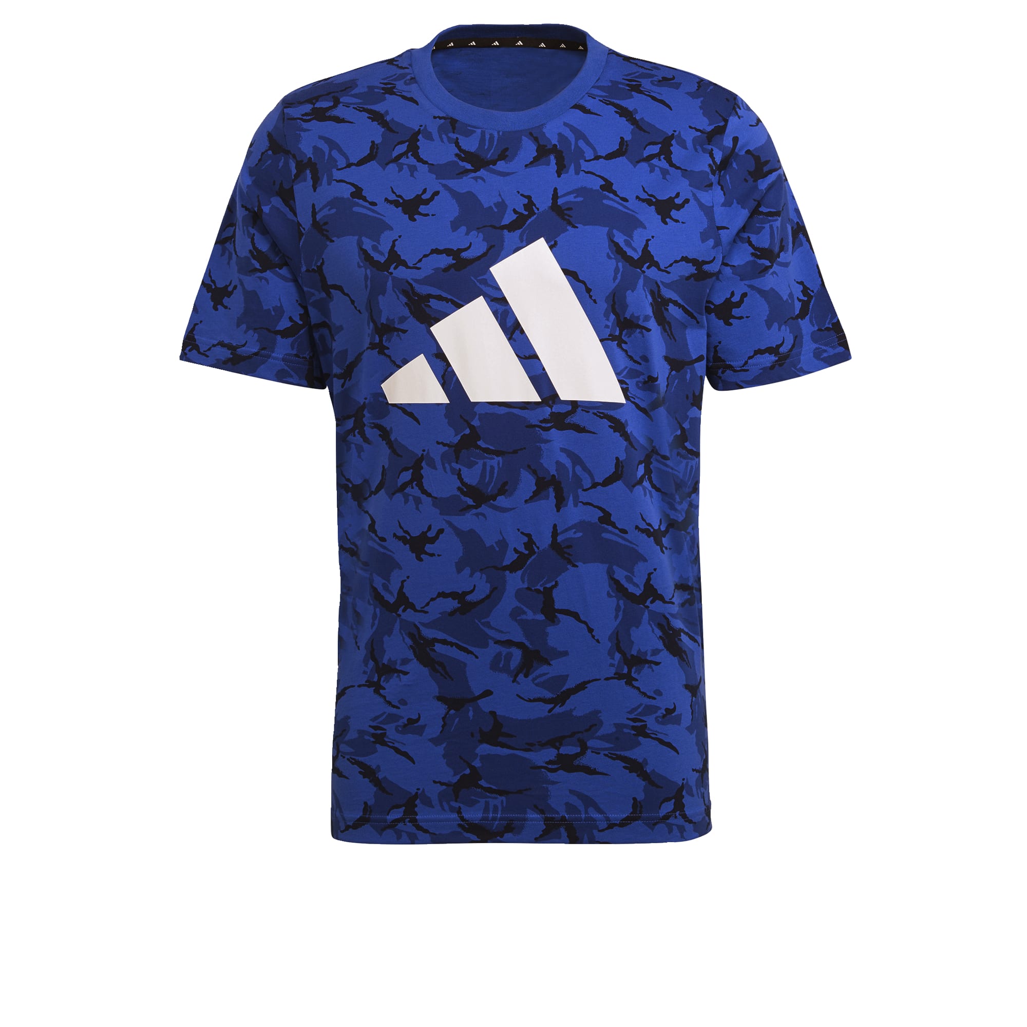 adidas Sportswear Future Icons Camo Graphic T-shirt Blauw - L