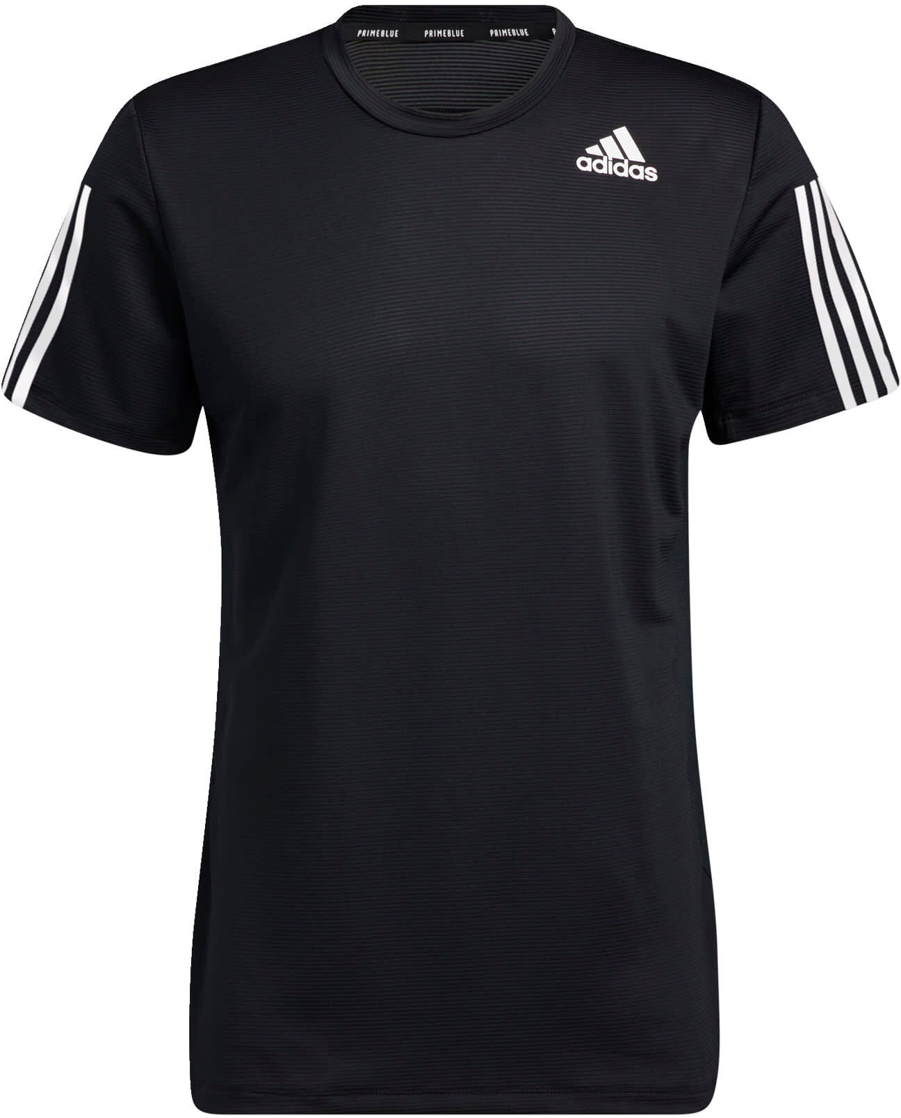 adidas Primeblue AEROREADY 3-Stripes Slim-fit Trainingsshirt Zwart - L