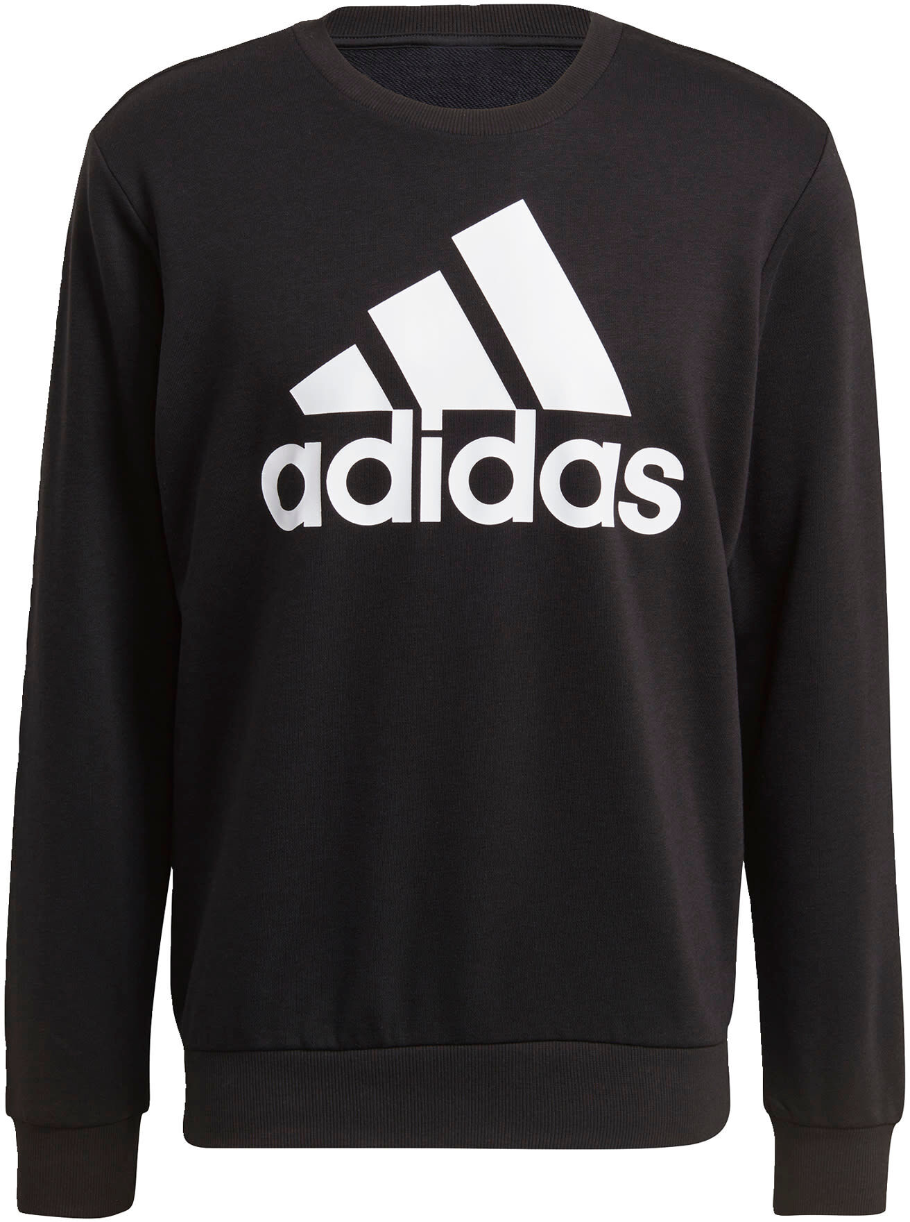 adidas Essentials Big Logo Sweatshirt Zwart Wit - S