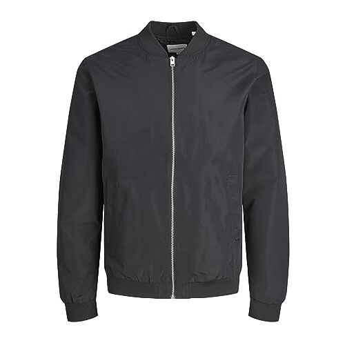 JACK & JONES JJEROY Bomber Jacket voor heren, zwart, maat S, zwart, S