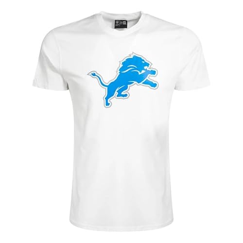 New Era Detroit Lions NFL Team Logo Wit T-shirt XXL