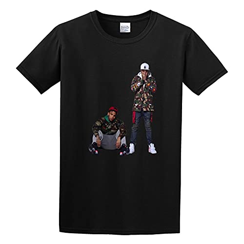 Xlongren Men's No Introduction Tyga T-Shirt Black S