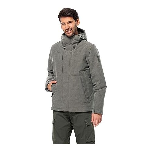 Jack Wolfskin Snowy Park Jas, Island Moss, S heren, IJsland Mos, S