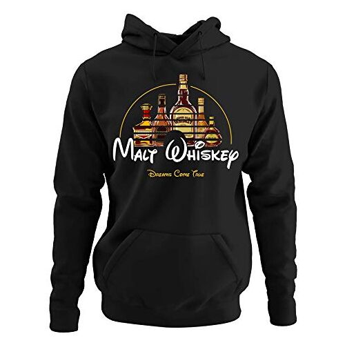 Quattro Formatee Malt Whiskey Dreams Come True Drinker Parodie Islay Malt Scotch Whiskyliefhebbers pullover hoodie hoodie, Whiskey 01 Hoodie, L