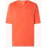 Gant T-shirt met logoborduring - Oranje