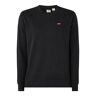 Levi's New Original sweater met logopatch - Zwart