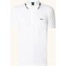 HUGO BOSS Paule slim fit polo met logo - Wit