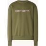 Carhartt WIP Sweater met logoborduring - Legergroen