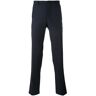 Aiezen voorkant vouw broek - Blauw