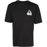 Palace T-shirt met logo - Zwart