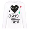 Comme Des Garçons Play T-shirt - Wit