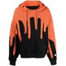 Mostly Heard Rarely Seen Hoodie met vlakken - Oranje