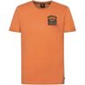 Petrol T-Shirt Palmetto Oranje