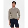 ONLY & SONS Garson Trui grijs grijs XXL male