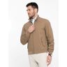 Ombre Clothing Harrington Jas bruin bruin XL male