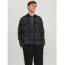 Jack & Jones Geruit overhemd JPRROY CHECK OVERSHIRT L/S SN grijs Extra Small