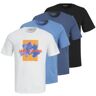 JACK & JONES CORE T-shirt JCOFLORALS - (set van 1) L Heren