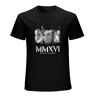 HONGYANUO Heren Dixie Chicks MMXVI TDate T-shirt Zwart, Zwart, XL