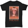 Ji Wei Yu Portret van Mrs. P in het zuiden door Paul Klee Tee T-shirt T-shirt Zwart, Zwart, L