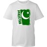 YUWANG Pakistan T-Shirt Pakistan Independence Day 2022 National Flag Love Unisex Top for Men White M