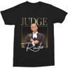 Waterlabo Men's Judge Rinder Throwback T Shirt Pay Black Xl