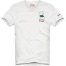 Saint Barth MC2 MC2 T-shirt wit met opschrift "Apeta e Spera", Wit, XL