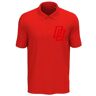 Atspauda DD Rood Logo Heren Katoen Polo Shirt Rood, Rood, S