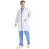 MISEMIYA Laboratoriumjas uniseks witte laboratoriumjas voor heren medische badjas voor dames laboratoriumjas voor heren Q816, Wit, XXL