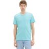 TOM TAILOR Heren 1036403 T-shirt, 31046-Blue Tibetaanse Stone, 3XL, 31046 Blue Tibetaanse Stone, 3XL