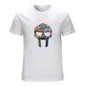 ROUBEIJIA MF Doom T-Shirt Mens Funny Hip Hop Graphic Tee Unisex Funny Graphics Tee Size XL